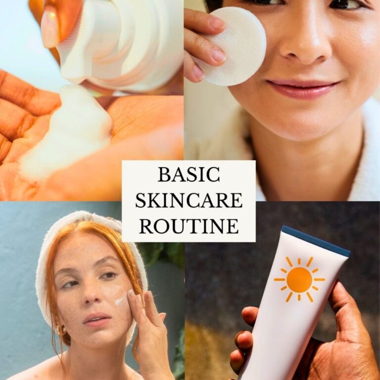 The Most Basic Skincare Routine With Only 4 Steps